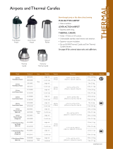 Bunn-O-Matic TF SERVER Datasheet