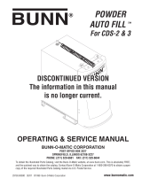 Bunn-O-Matic CDS-2 User manual