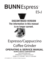 Bunn-O-Matic ES.J User manual