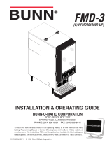Bunn-O-Matic FMD-3 Operating instructions