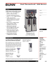 Bunn-O-Matic DUAL TF Datasheet