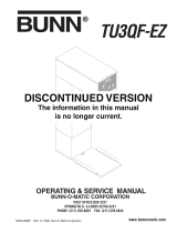 Bunn TU3QF-EZ User manual