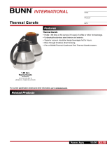 Bunn-O-Matic Thermal Carafe User manual