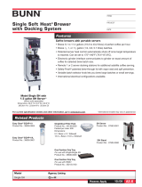 Bunn-O-Matic SINGLE SH Datasheet