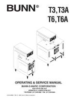 Bunn T3A User manual