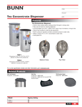 Bunn-O-Matic TCD-2 Datasheet