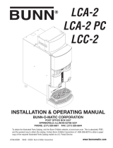 Bunn-O-Matic LCC-2 Operating instructions