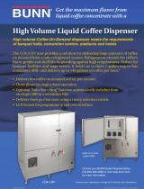 Bunn-O-Matic LCR-3 HV Datasheet