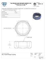 T & S Brass & Bronze Works 000721-25 Datasheet