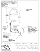 T & S Brass & Bronze Works 5EF-EU1DG Datasheet