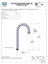 T & S Brass & Bronze Works 165X Datasheet