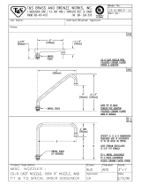 T & S Brass & Bronze Works TT-1 Datasheet