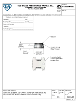 T & S Brass & Bronze Works B-0199-09-WS Datasheet