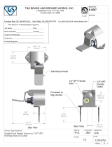 T & S Brass & Bronze Works B-0507 Datasheet