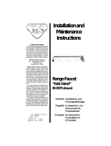 T&S BRASS B-0592 Installation guide