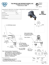 T & S Brass & Bronze Works B-2711 Datasheet