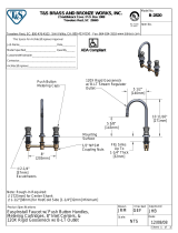 T & S Brass & Bronze Works B-2820 Datasheet