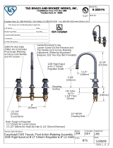 T & S Brass & Bronze Works B-2820-PA Datasheet