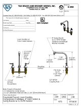 T & S Brass & Bronze Works B-2858 Datasheet