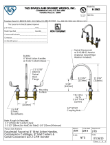 T & S Brass & Bronze Works B-2862 Datasheet