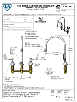 T & S Brass & Bronze Works B-2862-WS Datasheet