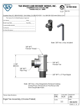 T & S Brass & Bronze WorksB-TEE-RGD