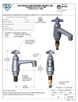 T & S Brass & Bronze Works B-0710 Datasheet