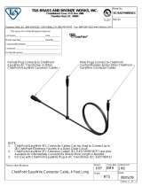 T & S Brass & Bronze Works EC-EASYWIRE4CC Datasheet