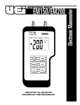 UEi Test Instruments EM150 Owner's manual