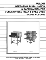 Vulcan Hart VCS-2032 Operating instructions
