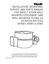 Vulcan Hart VDWT-30 User manual