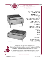 Wells Manufacturing B-44 Operating instructions