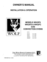 Wolf Range WXKGFC-ML-114734 User manual