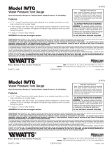 Watts 0069770 Operating instructions