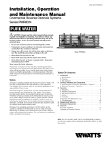 Watts PWR80243205 Installation guide