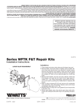 Watts WFTK-75 1 1/4 Installation guide
