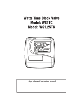 Watts timeclock Installation guide