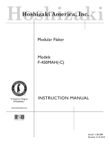 Hoshizaki American, Inc. F-450MAH(-C) User manual