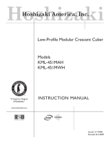 Hoshizaki American, Inc. KML-250MAH User manual