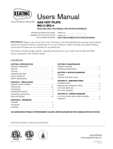 Keating MG-4 Operating instructions