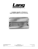 Lang 236CM User manual