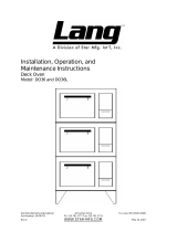 Lang DO36 Operating instructions