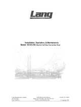 Lang ECCO-SII User manual