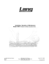 Lang EHS-T User manual