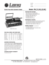 Lang PB12G User manual