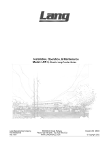 Lang LRP-3 User manual
