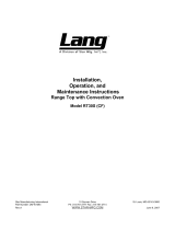 Lang RT30S(CF) User manual
