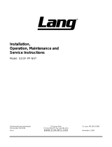 Lang GCOF-PP-NAT User manual