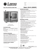 Lang LCG-61D User manual