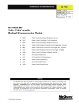 McQuay MicroTech II Installation and Maintenance Manual